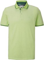 Tom Tailor Korte mouw Polo shirt - 1018864 Linde (Maat: L)