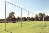 Ballenvanger voetbal - Ballennet - 25 x 5 meter - Inclusief net en palen