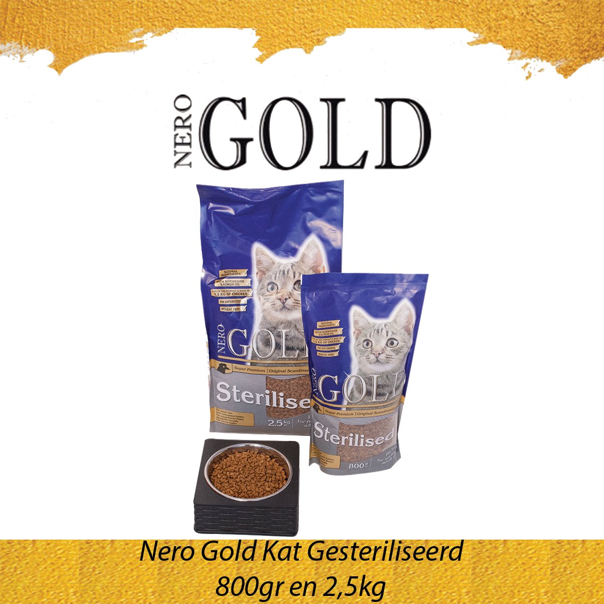 Nero Gold Nero Gold Kat Sterilised 2,5kg