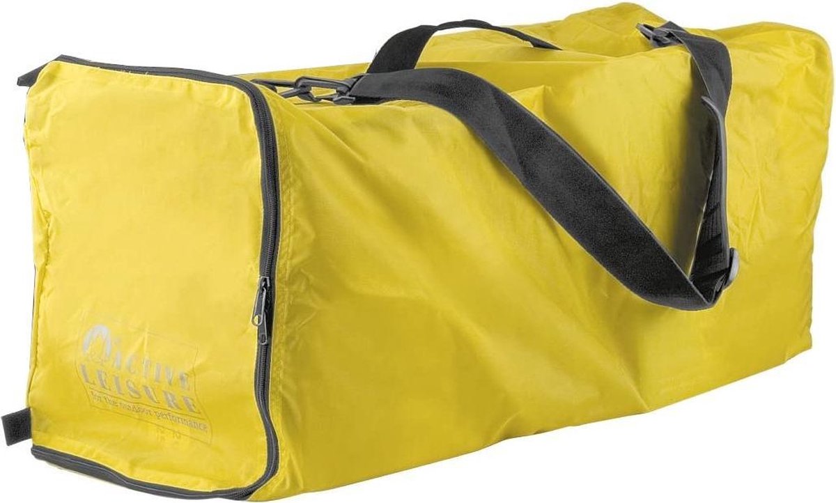 Flightbag voor backpack - tot 55 liter - geel | bol.com