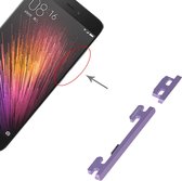 Aan / uit-knop en volumeknop voor Geschikt voor Xiaomi Mi 5 (paars)