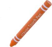 Kids Stylus Pen - Stylus pen voor kinderen - Soft Touch - Smartphone & Tablet pen - Oranje