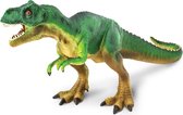 Safari Dinosaurus T- Rex Junior 18 Cm Rubber Groen/geel