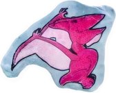 Lg-imports Knuffeldinosaurus Junior Pluche - 10 Cm - Lichtblauw/roze