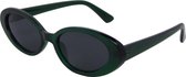 Az-eyewear Zonnebril Dames Ovaal Cat.3 Groen/grijs (6600-c)