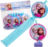 Disney Feesttoeters Frozen Meisjes 20 Cm Papier Blauw/paars 6 Stuks