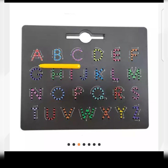 Thumbnail van een extra afbeelding van het spel ABC leerzaam tablet/magnetische tekentablet/ Educatief speelgoed/ Leren/ Speelgoed/ Tablet/Educatie/ABC spel