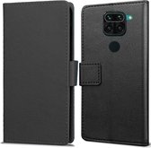 Xiaomi Redmi Note 9 hoesje - Book Wallet Case - zwart