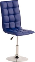 Clp Peking Eetkamerstoel - Kunstleer - Blauw