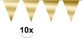 Slinger Vlaggenlijn Goud 100 Meter Verjaardag Slinger Voor Binnen En Buiten