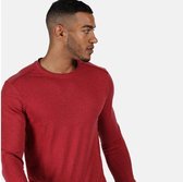 Regatta - Men's Karter II Coolweave Lightweight Sweatshirt - Outdoortrui - Mannen - Maat XXXL - Rood