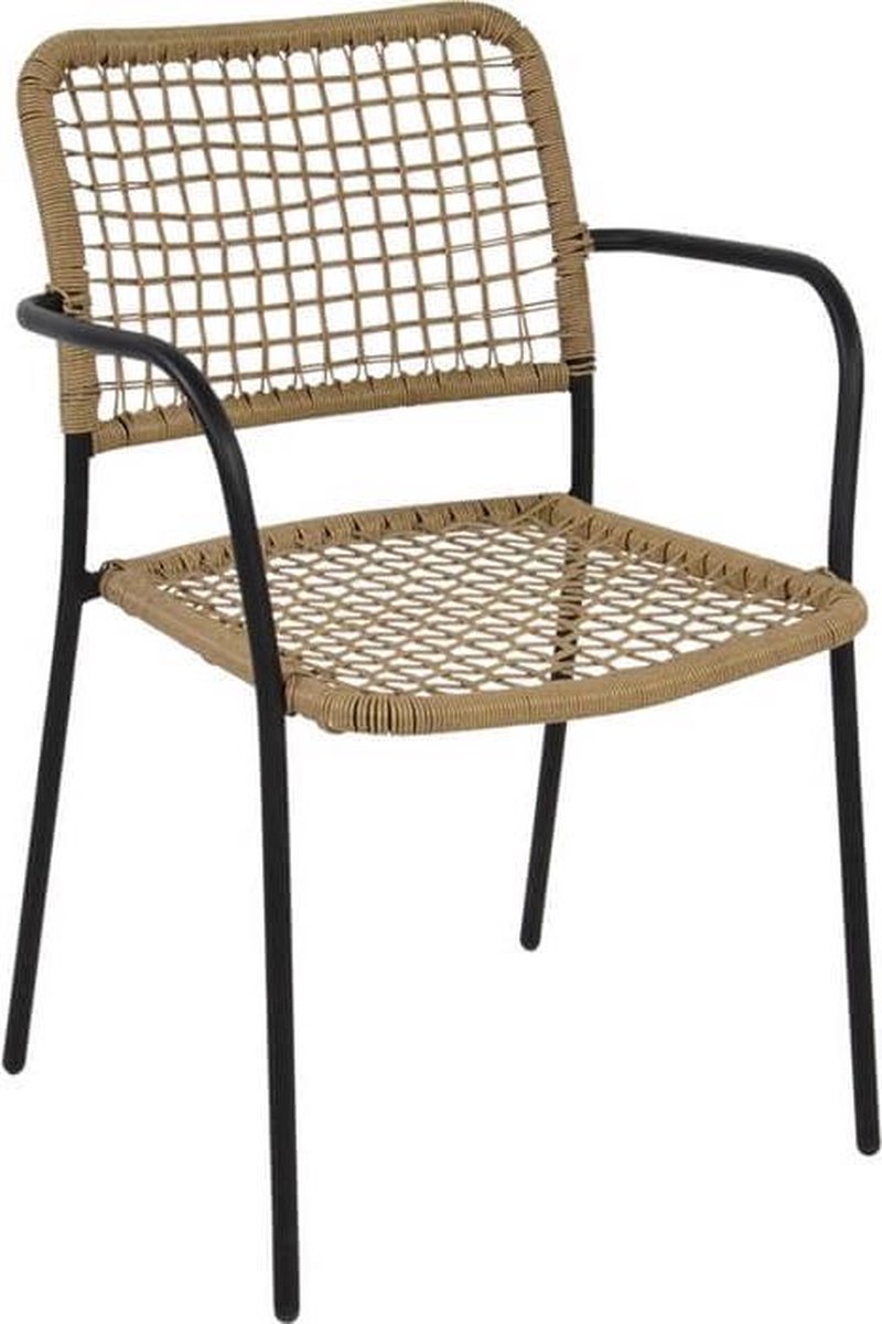 Lesli Living Chaise empilable Kara - 58.8 x 56.5 x 81.5 cm