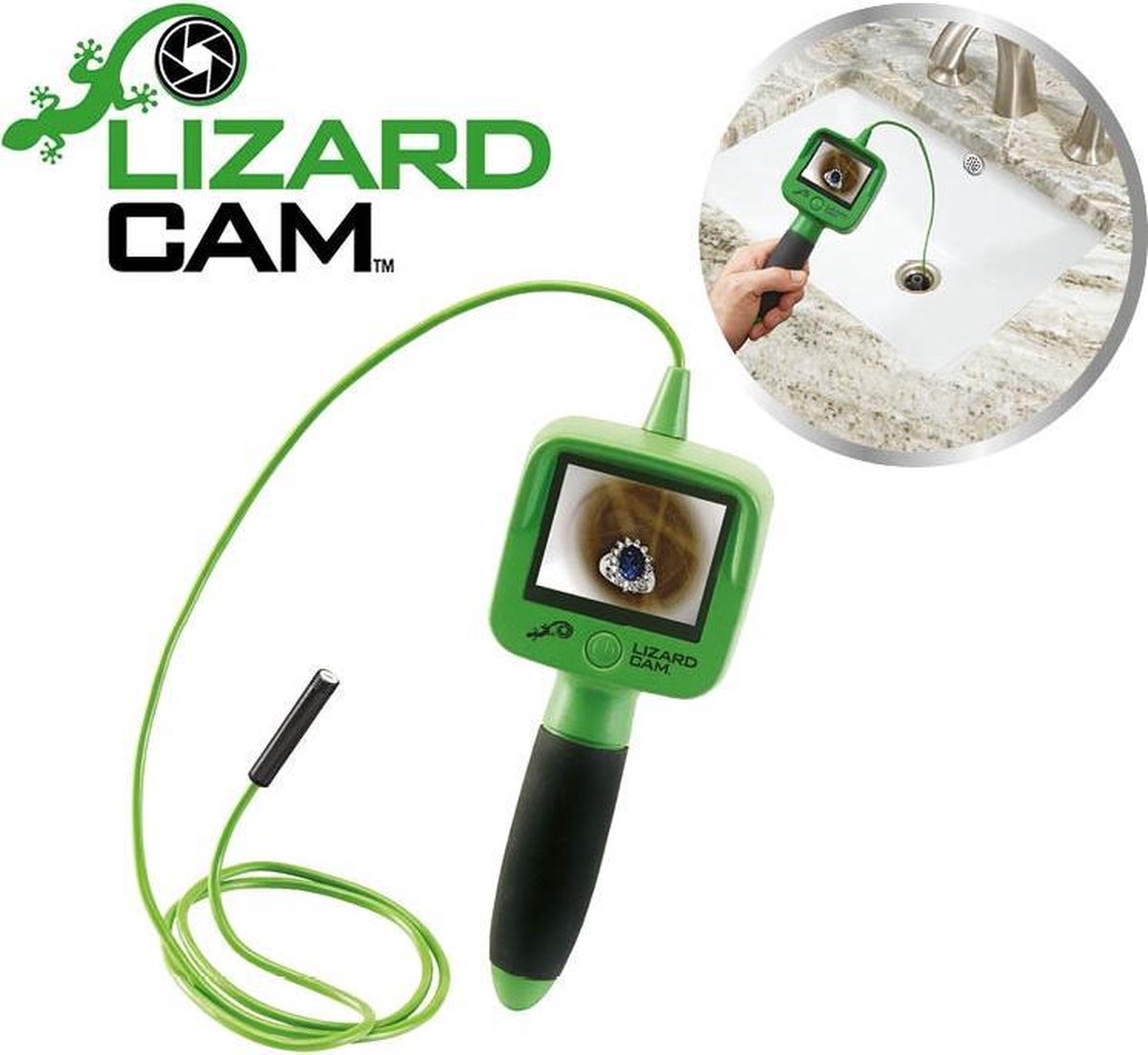 Verstopte Camera Lizard Cam Flexibele camera - gootsteen - ontstoppen | bol.com