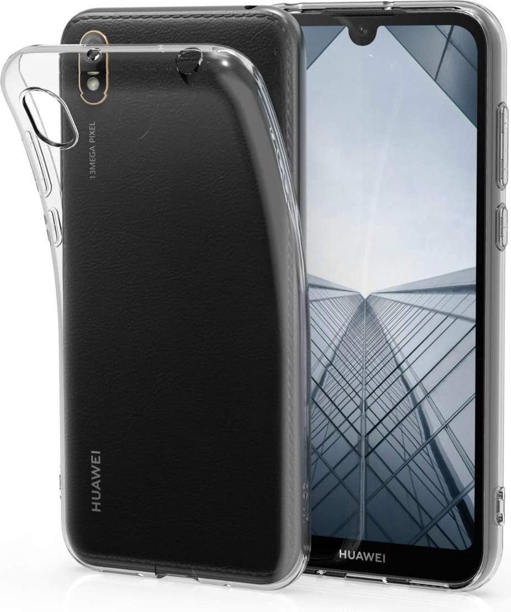 Hoesje Geschikt voor: Huawei Y5 2019 - Silicone - Transparant