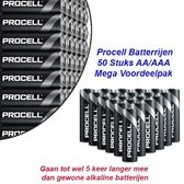 Procell 30 X AA + 20 X AAA Batterijen - Mega Voordeelpak