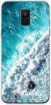 Samsung Galaxy A6 (2018) Hoesje Transparant TPU Case - Perfect to Surf #ffffff