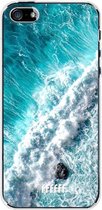 iPhone SE (2016) Hoesje Transparant TPU Case - Perfect to Surf #ffffff
