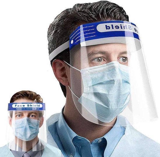 Spatmasker - Herbruikbaar - Comfortabel - Geschikt voor brildragers - 1 stuks