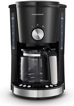Morphy Richards EVOKE Schwarz Koffiezetapparaat Zwart Capaciteit koppen=10 Timerfunctie