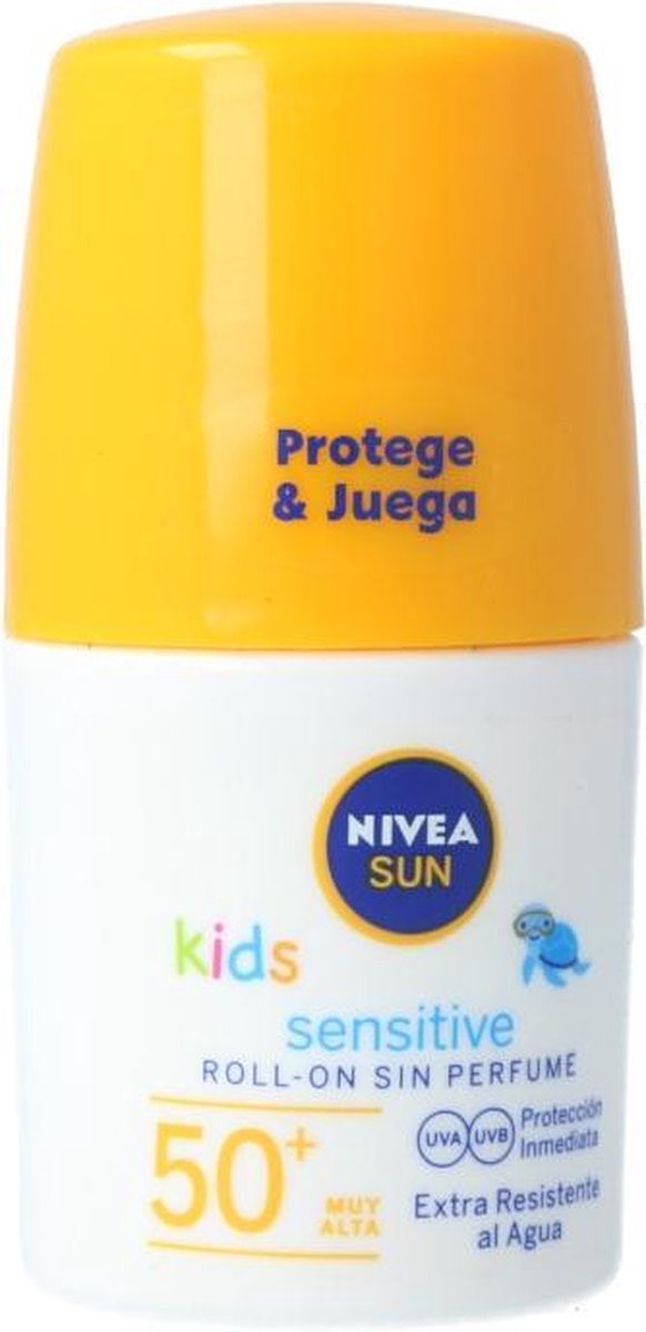 Roll-on Zonnebrandcrème Sensitive Kids Nivea (50 ml)