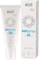 Eco Cosmetics - Bio Sunspray SPF30 Sensitive Gezicht en Lichaam