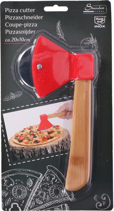 Pizzaroller Hakbijl | Pizza Snijder | 20 x 10 cm bol.com