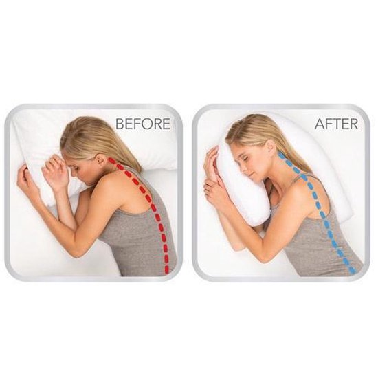 Orangeplanet Side Sleeper Pro Air | houding corrigerend kussen