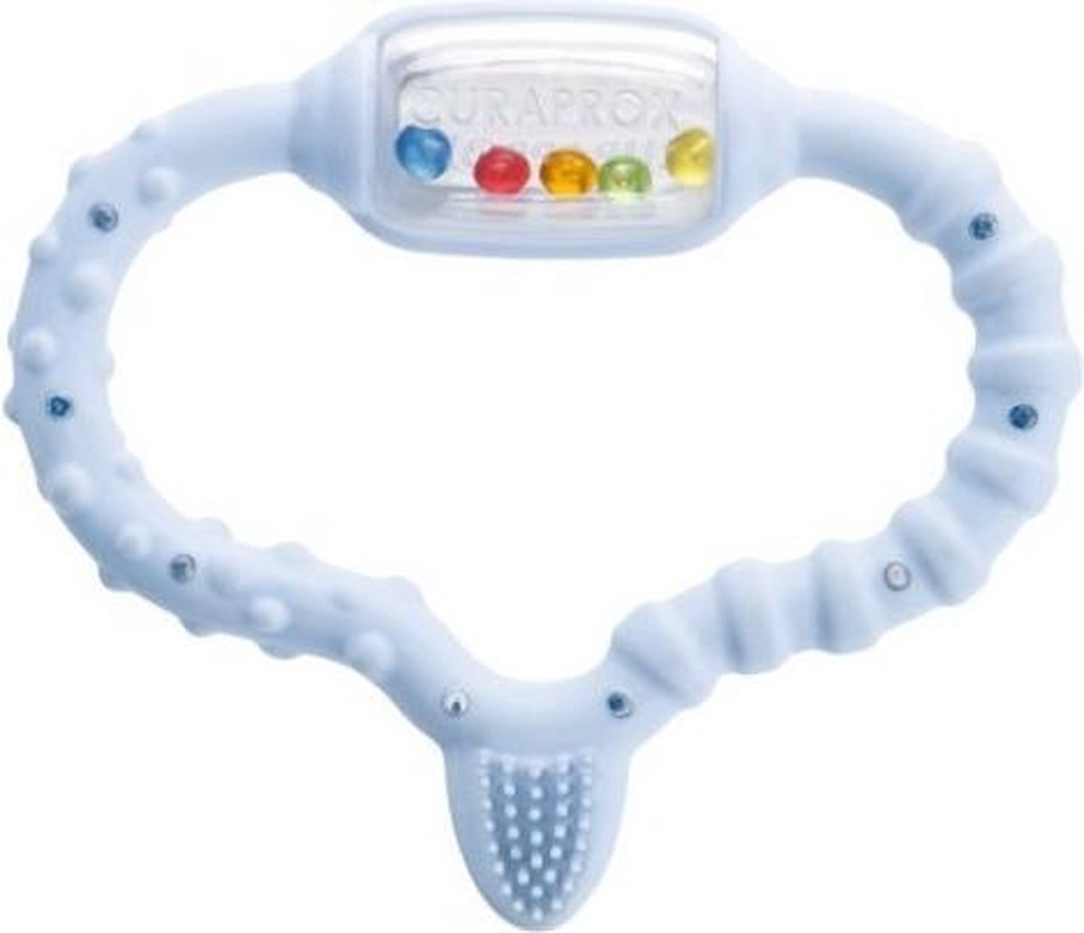 Goedkoopste Curaprox Bijtring - Bijtring - Doorkomen babytanden - Blauw