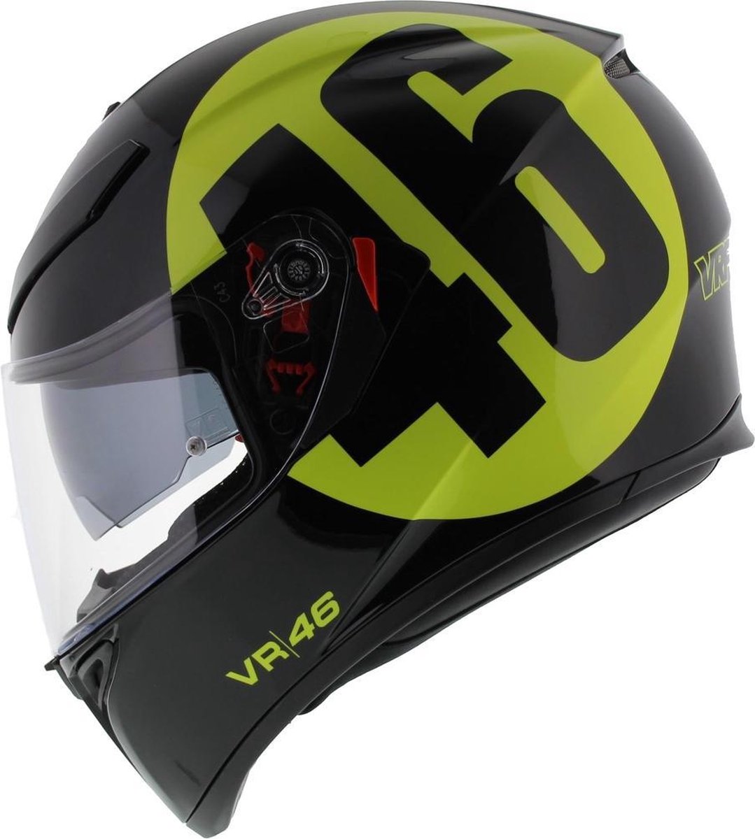 AGV K3 SV Motorhelm Bollo 46 Valentino Rossi zwart geel | bol.com