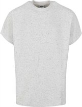 Urban Classics Heren Tshirt -S- Cut On Sleeve Naps Interlock Grijs