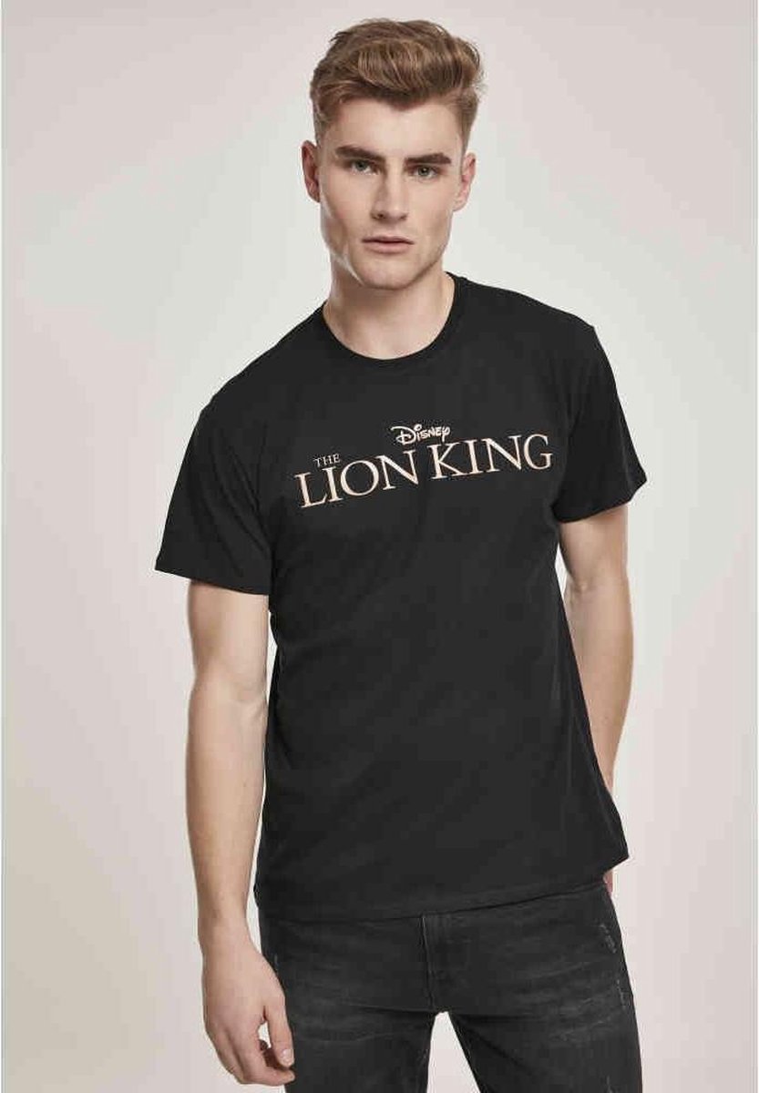 Disney The Lion King Heren Tshirt -2XL- Lion King Logo Zwart