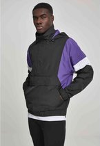 Urban Classics Jacket -L- Light 3-Tone Pull Over Zwart