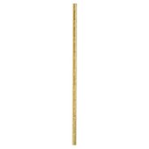 20x Gouden papieren rietjes 20 cm - Papieren drinkrietjes - Feest benodigdheden