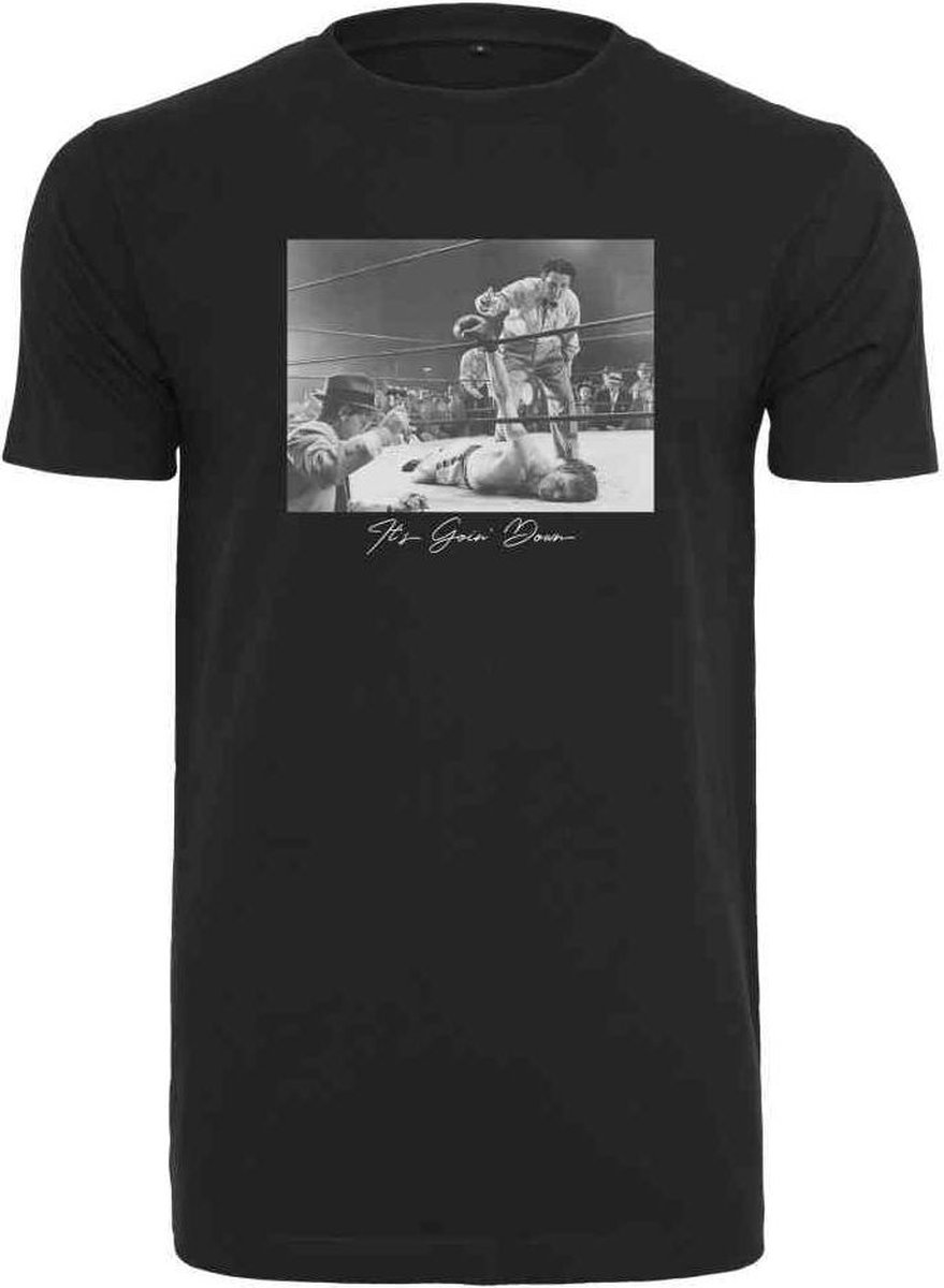 Mister Tee Going Down Heren T-shirt S Zwart