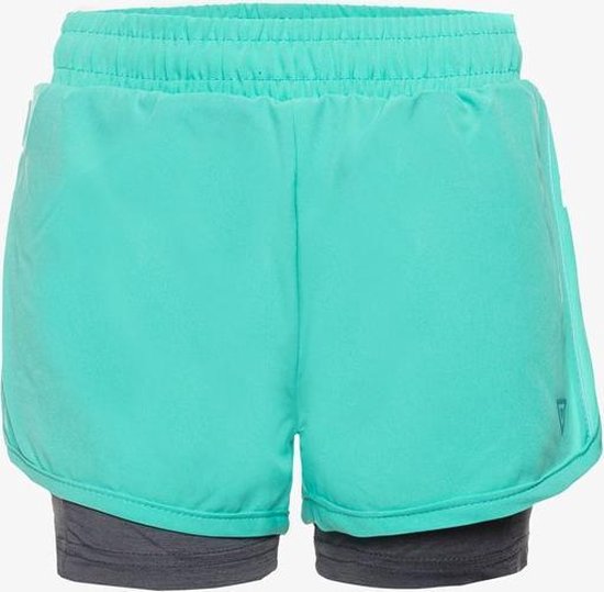 Osaga Pro meisjes hardloopshort - Blauw - Maat 122/128 | bol.com