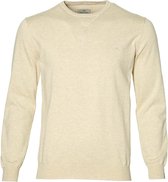 Hensen Pullover - Slim Fit - Beige - 4XL Grote Maten