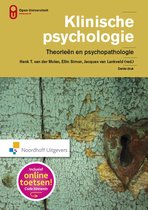 DEELTENTAMEN 1: College Aantekeningen en Samenvattingen - Psychopathologie (202100181) - Klinische Psychologie (ISBN: 978-90-01-88147-4)