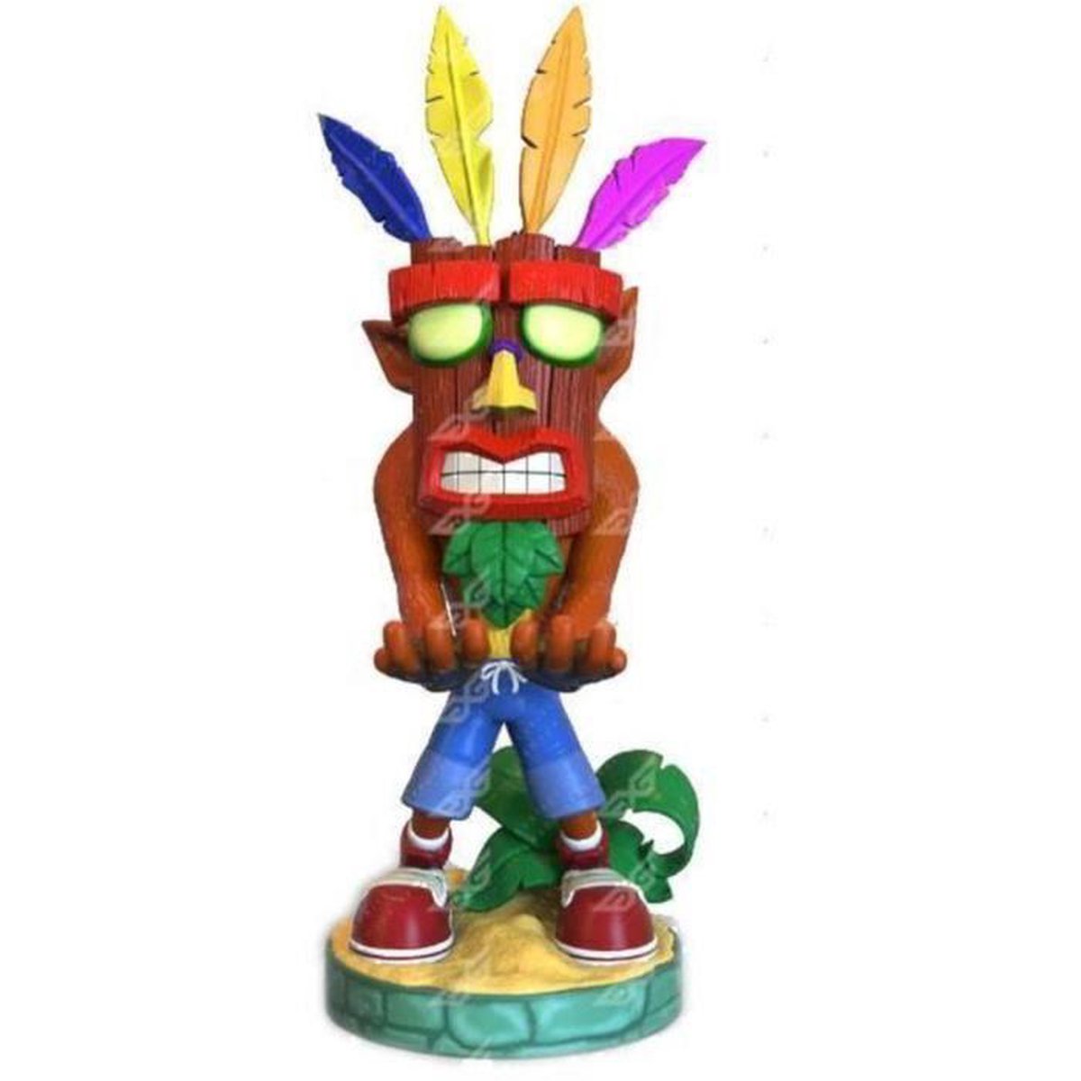 Cable Cable Guy Crash Bandicoot Aku Phone+ Controller Holder