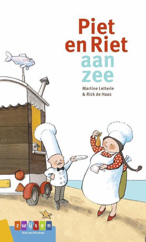 AVI groeiboeken - Piet en Riet aan zee