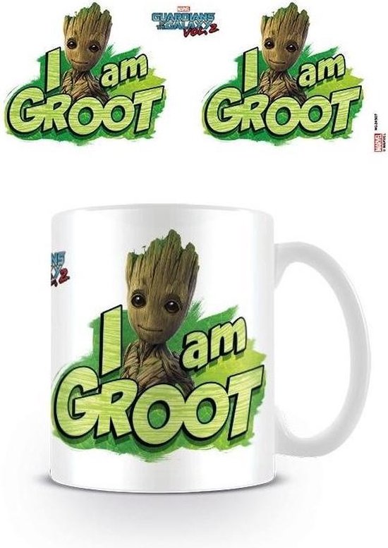 Marvel Guardians Of The Galaxy Vol. 2 I Am Groot Mok | bol.com