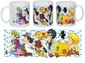 Dr Slump: Characters Running Ceramic Mug