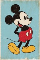 DISNEY - Affiche 61X91 - Mickey Mouse Retro