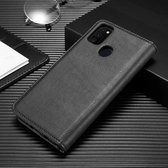 Samsung Galaxy M21 2-in-1 Bookcase en Back Cover Hoesje Zwart