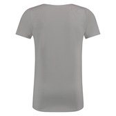 T-shirt Diepe V Hals Stretch Grijs 6-pack -XXL