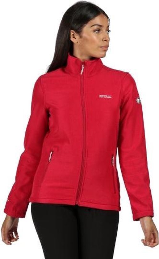 Regatta Softshell Jas Connie Iv Dames Donker Roze Polyester Maat 34