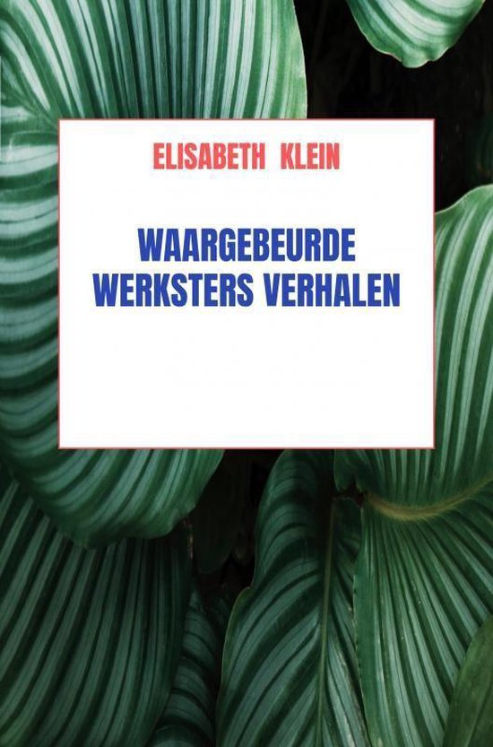 WAARGEBEURDE WERKSTERS VERHALEN (ebook), Elisabeth Klein | 9789464058437 |  Boeken | bol.com