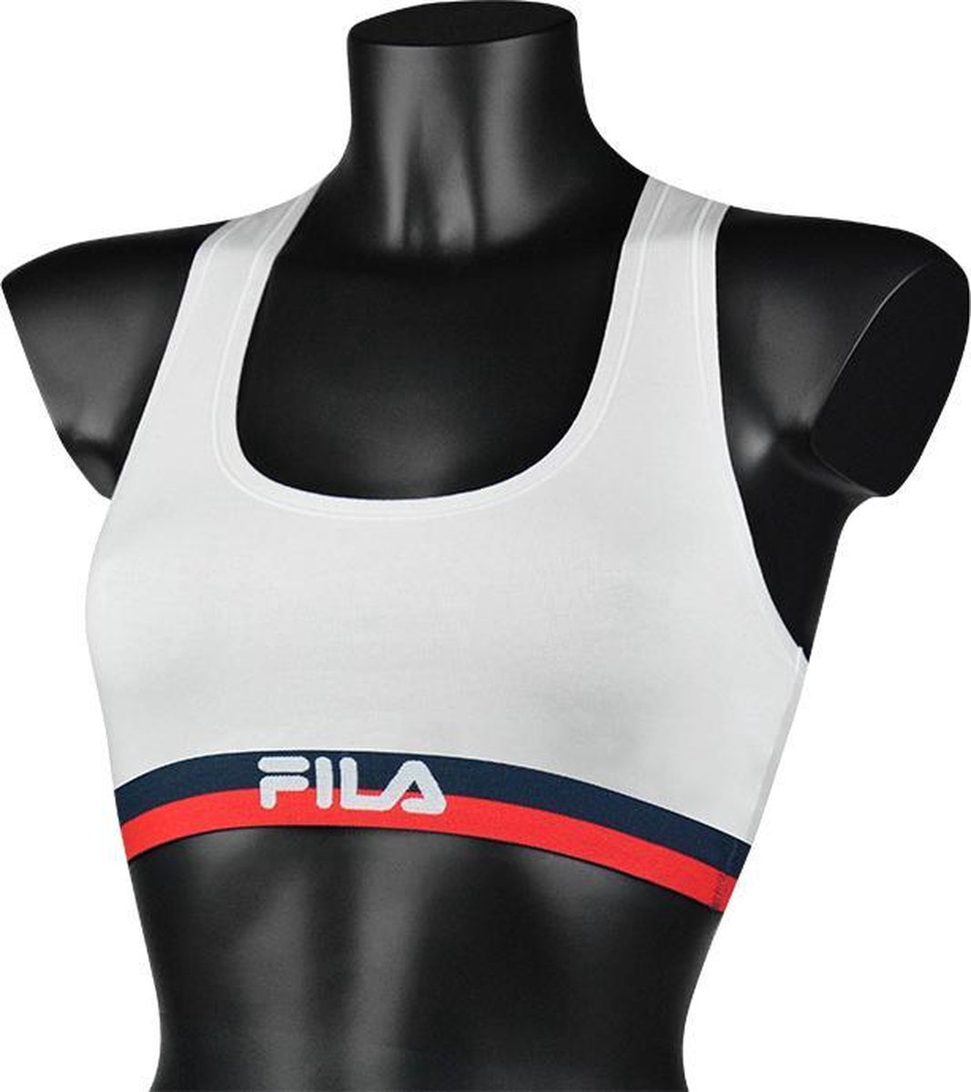 Fila Dames - Woman bra elastic urban - Wit grijs