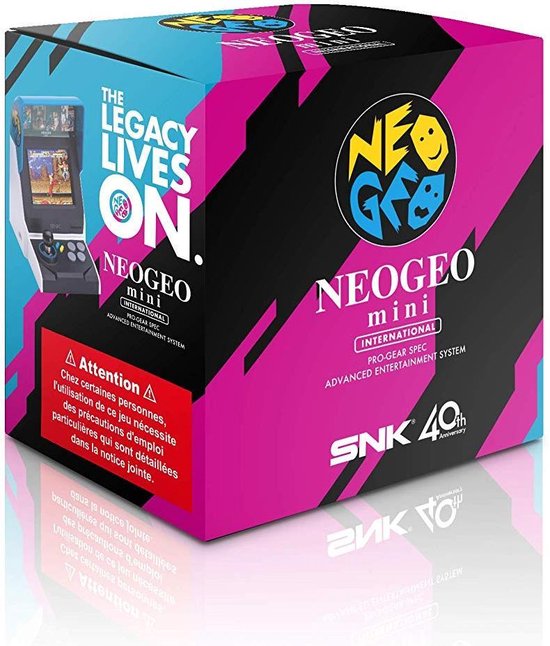 SNK Neo Geo Mini HD International Edition - SNK Corporation