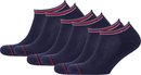 Tommy Hilfiger Sokken - Maat 39-42 - Unisex - donkerblauw/rood/wit