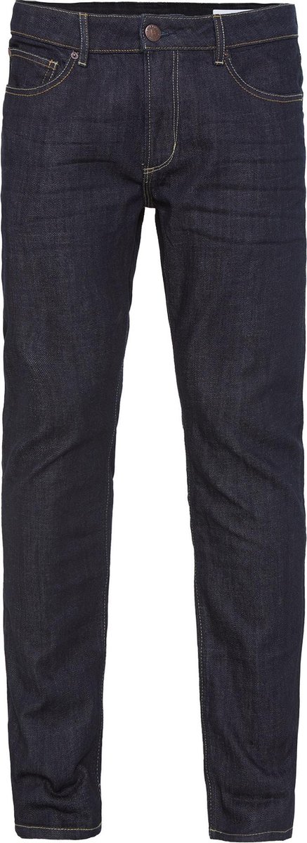 WE Fashion Heren regular fit jeans van organisch katoen -Maat W28 X L30